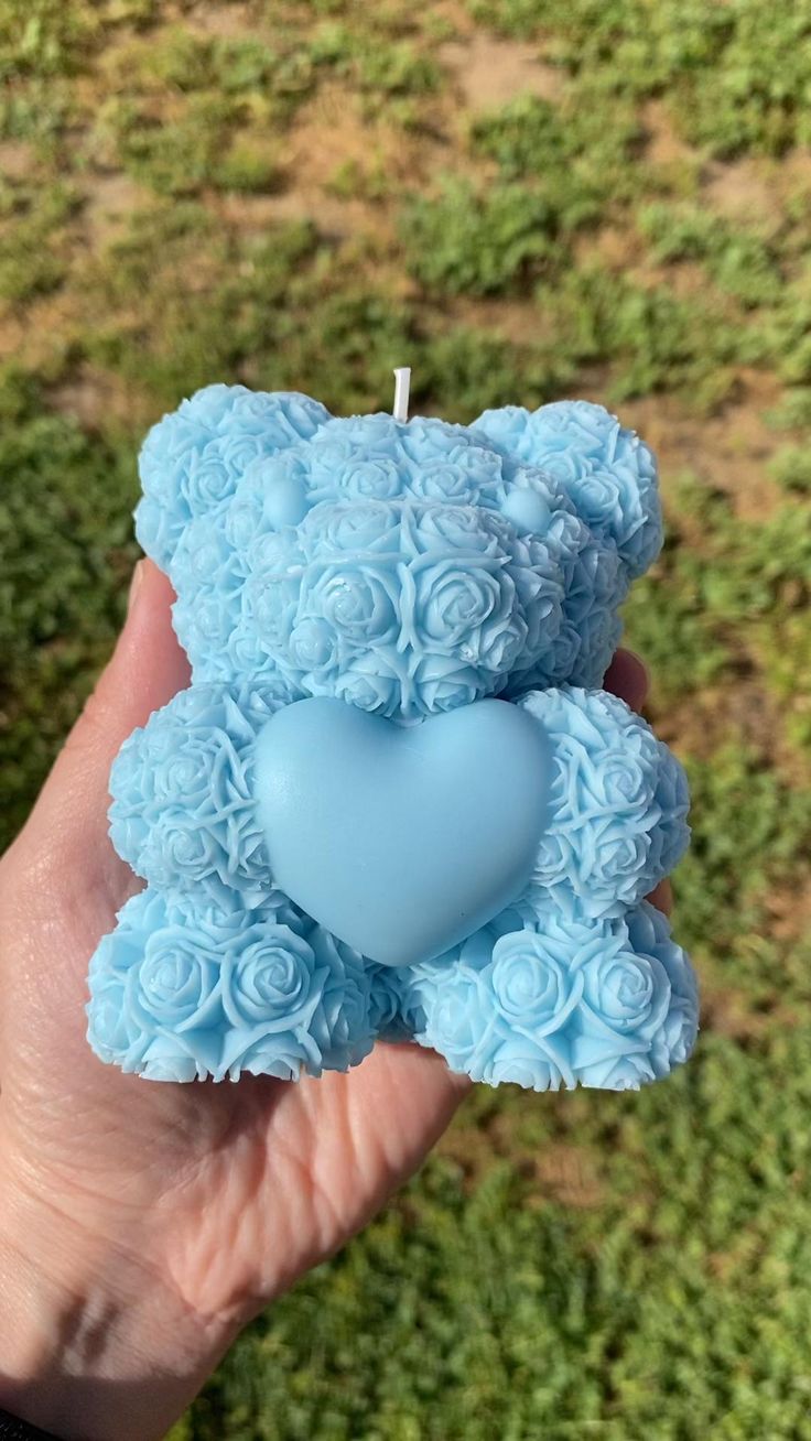 Rose Teddy Scented Candle