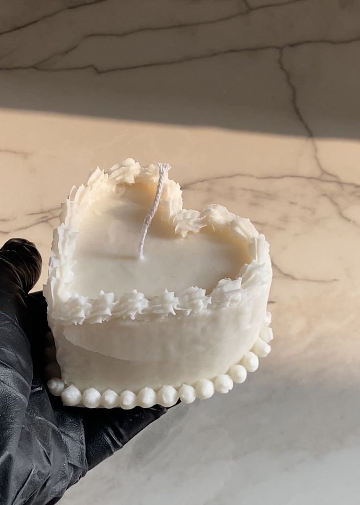 Heart Cake Scented Candle