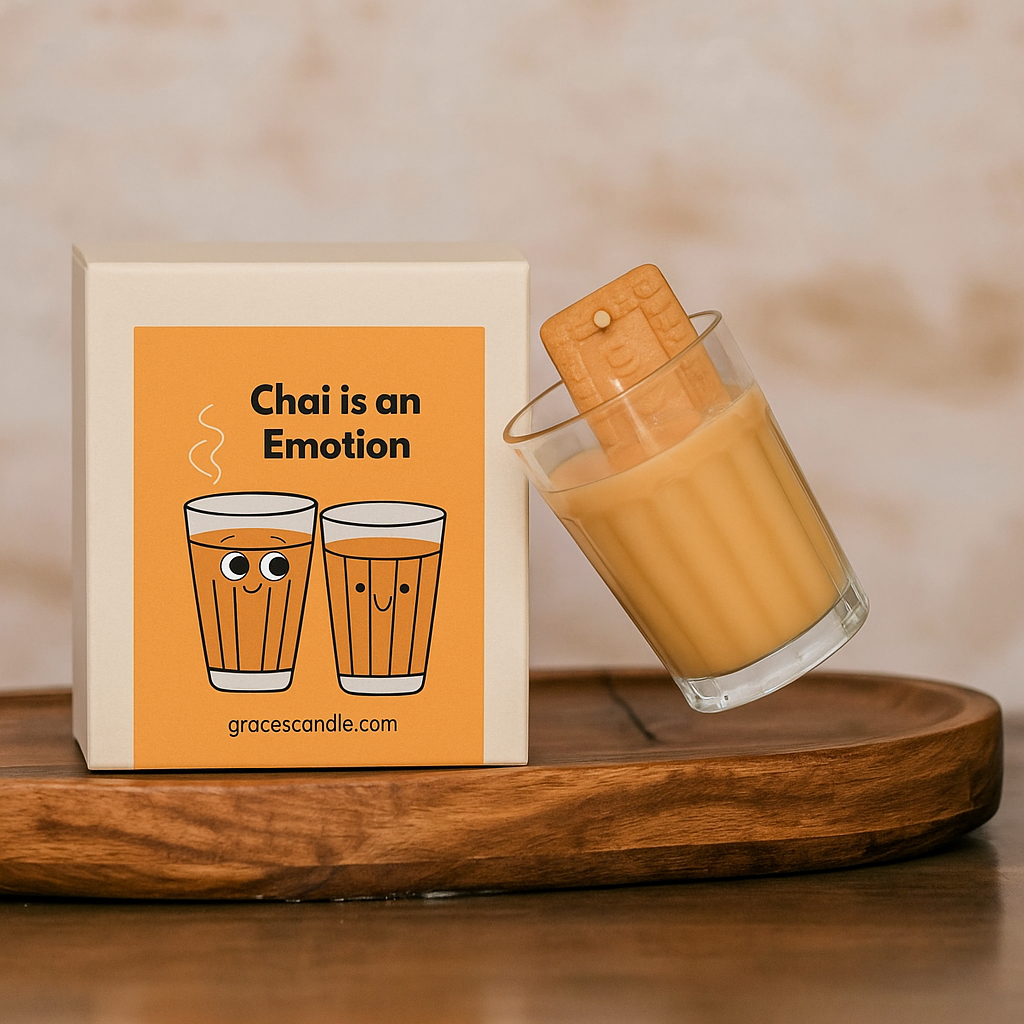 Garam Masala Chai Candle