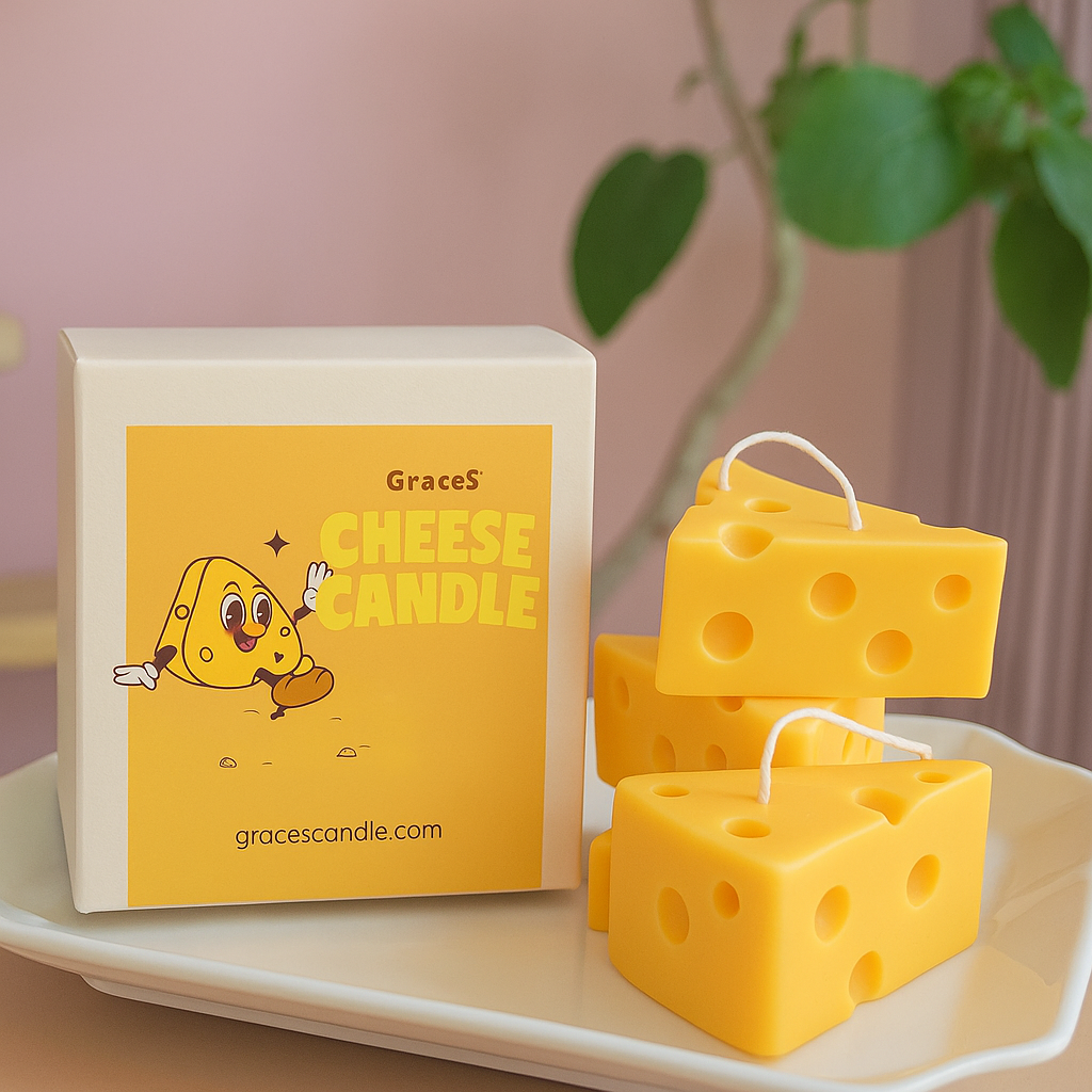 2 Cheese Scented Candle -