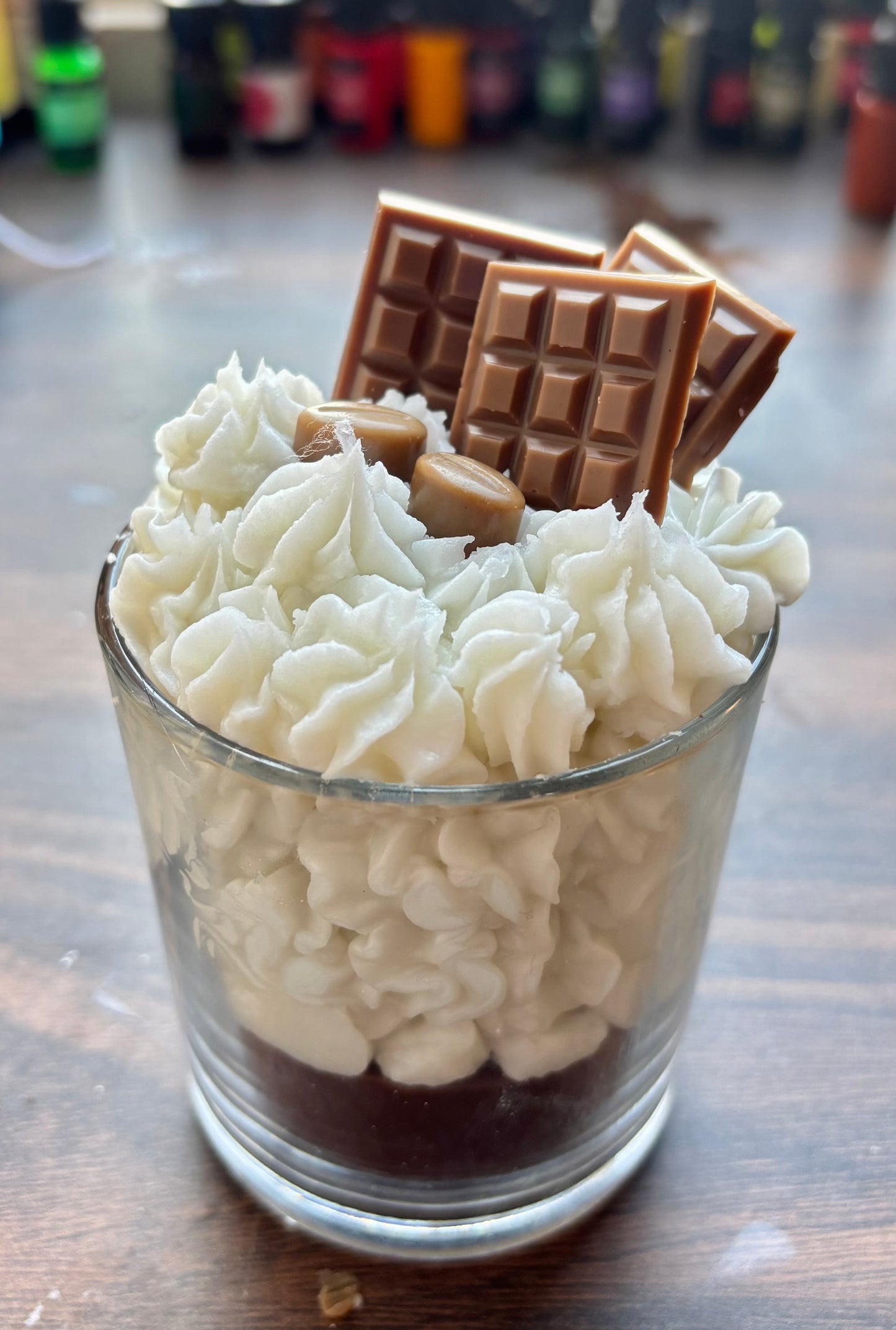Choclate Cream Candle