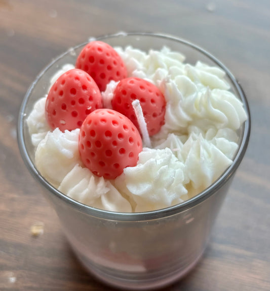 Strawberry Creamy Candle