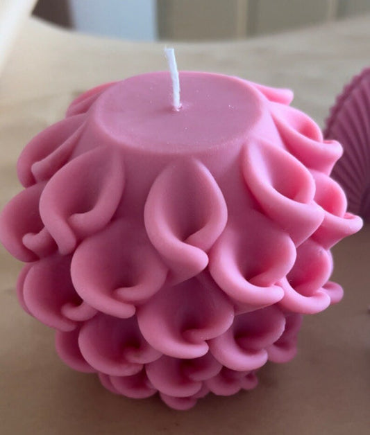 Huge Morning Glory Candle