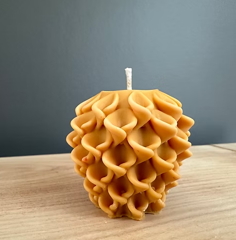 Huge Morning Glory Candle