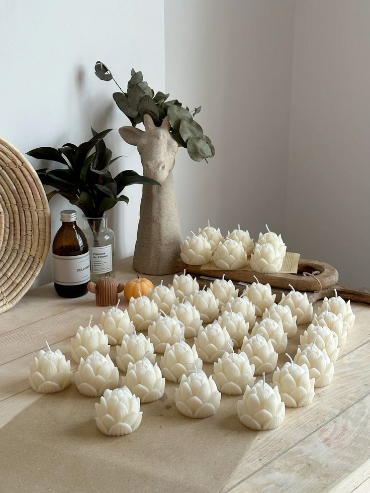 Premium Lotus Scented Candle