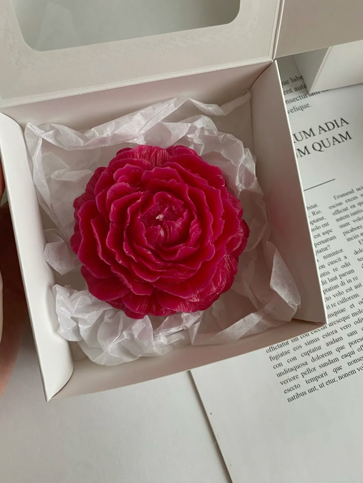 Peony Scented Candle