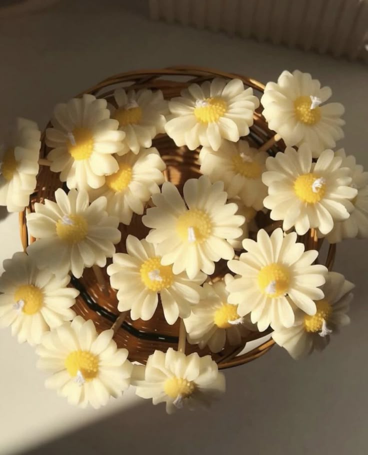 Daisy Flower Candlle