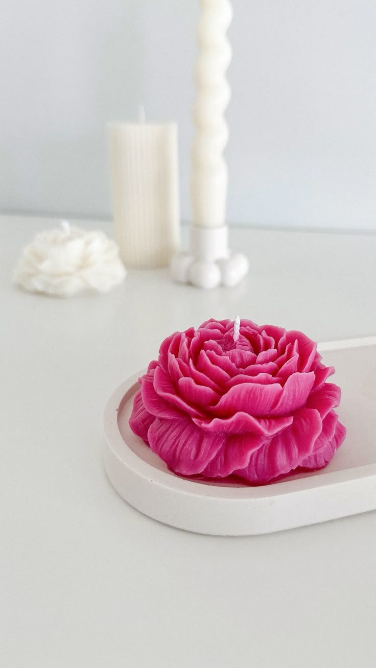 Peony Scented Candle
