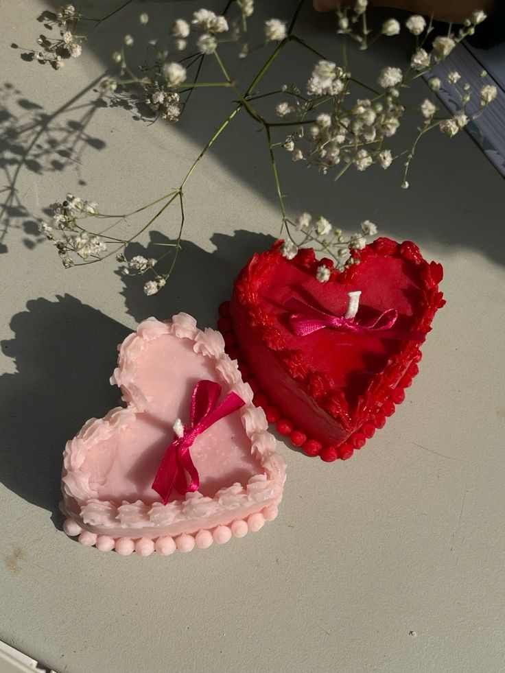 Heart Cake Scented Candle